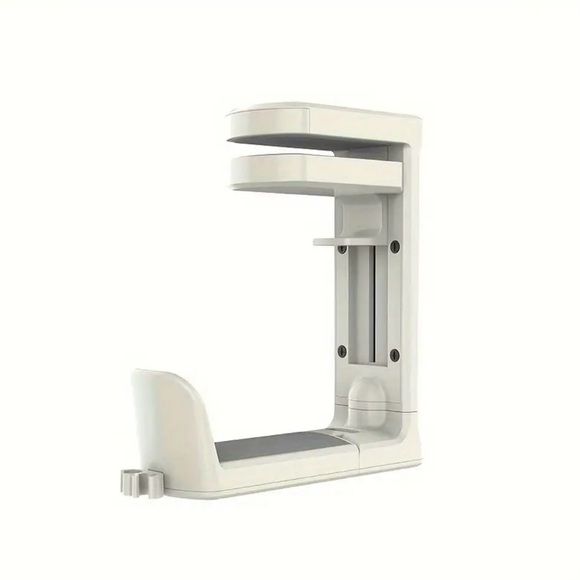 Under Desk Headphone Holder Mount 360° Rotating Clamp Hanger - Picture 3 of 10